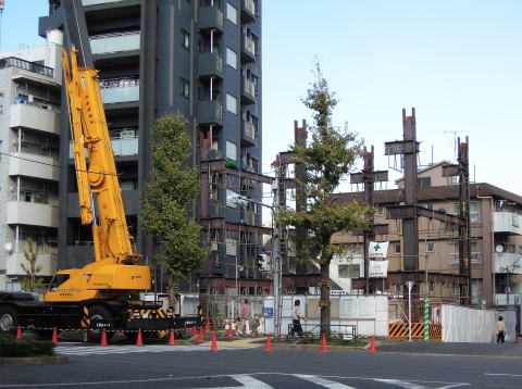 第１回鉄骨建て方工事